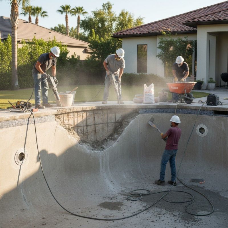 Contact About Gunite Pool Repair